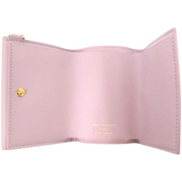 Excellent condition Louis Vuitton Mini Trifold Wallet LV Bloom M15083 in purp...